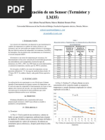 Sensor de Temperatura (Termistor y LM35)