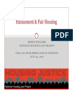 Harassment Fair Housing CRLA 2017