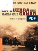 La Guerra Que Había Que Ganar