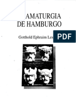 Dramaturgia de Hamburgo (1a Parte), de G.E. Lessing