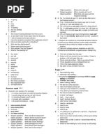 Grammar Practice: Answer Key