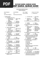 Soal Ujian Akhir Semester I Kelas Vii 2018-2019