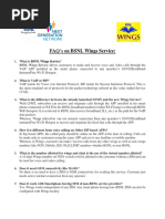 FAQ's On BSNL Wings Service