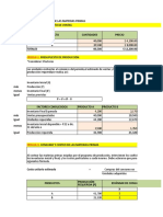 Cédulas Presupuestarias Mp-Mo