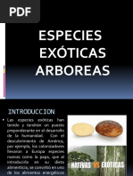 Especies Exoticas EN EL ECUADOR