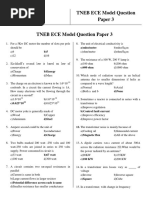 TNEB ECE Model Question Paper 3