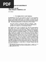 Muslim Law of Legitimacy and Section 112 of The Indian Evidence Act PDF