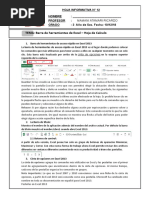 Excel Barra de Herramientas