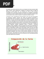 Estructura de La Carne