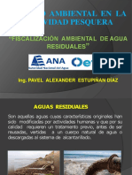 Sanidad Ambiental en La Actividad Pesquera: "Fiscalizaciòn Ambiental de Agua Residuales