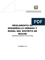 05-Reglamento de Desarollo Urbano Del Distrito de Moche