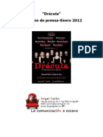 Dossier Prensa Dracula