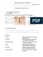 Examen de Ciencia y Personal