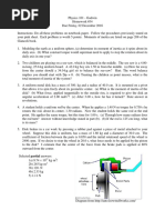 Physics 101 - HW34