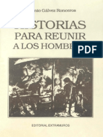 Antonio Galvez Ronceros - Historias para Reunir A Los Hombres (1988)