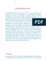 Diferencias Entre La Constitución de 1979 y 1993