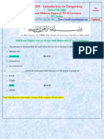 CS101-MidTerm MCQs With Reference Solved by Arslan