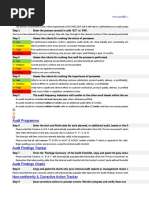 ISO 9001 2015 Internal Audit Tracker Sample