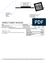 Big Yellow Invoice