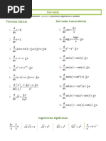 Formulario Calculo Basico PDF