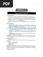 15EC35 - Electronic Instrumentation - Module 1 PDF