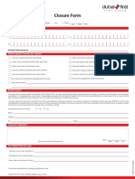 Closure Form