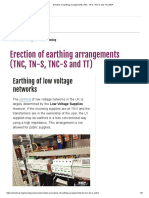 Erection of Earthing Arrangements (TNC, TN-S, TNC-S and TT) - EEP