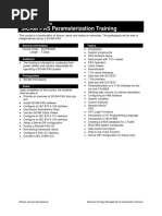 SICAM PAS TRNG SICAM PASParameterization Training12