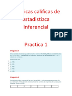 Practicas Calificas de Estadistizca Inferencial