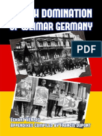 Jewish Domination of Weimar Germany