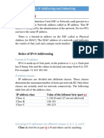 Lab2 IP Addressing and Subnetting