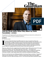 And The Weak Suffer What They Must - by Yanis Varoufakis - Review - Books - The Guardian