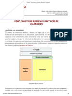 Eduteka - CoÌ Mo Construir RuÌ Bricas o Matrices de ValoracioÌ N