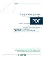 Terapia Nutricional No Pacientes Pediatrico Com Desnutricao Energetico Proteica PDF