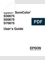 Epson® S70675 USER GUIDE