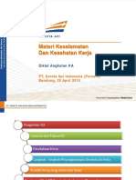 Materi K3 Diklat Angkutan KA - OPSAR
