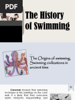 History of Swimming - 1.1 1.6