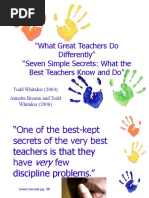 What Great Teachers Do Differently