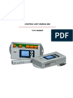 Control Unit Omega 804: User Manual