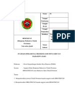 Standar Operasional Prosedur (Sop)