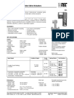 Modulating & On/Off Globe Valve Actuators: Description MVL