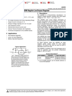 LM2990 Negative Low-Dropout Regulator: 1 Features 3 Description