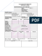 PT NDT Sample Test Report Format PDF