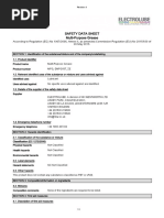 Safety Data Sheet Multi-Purpose Grease: Revision Date: 18/01/2017 Revision: 0