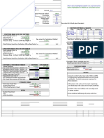 Values Highlighted in GREEN Are Calculated Values: Suction Fittings & Valves