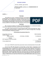 Petitioner Vs Vs Respondent: Second Division