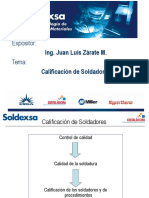 Calificación de Soldadores 2