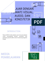 Belajar Dengan Piranti Visual, Audio, Dan Kinestetik