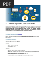 21 Contoh Algoritma Dan Flowchart