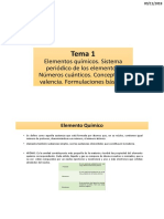 1.tema 1 - Elementos Qº, Sistema Periódico y Formulación Básica